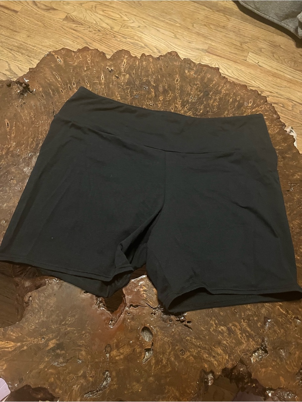a new day Black Stretch Bike Shorts